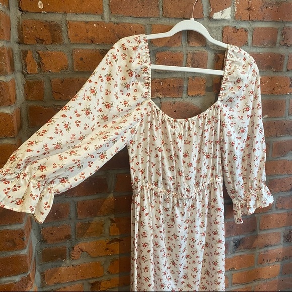 NWT Reformation Karly Floral Colette Midi Dress in Medium - Picture 7 of 15